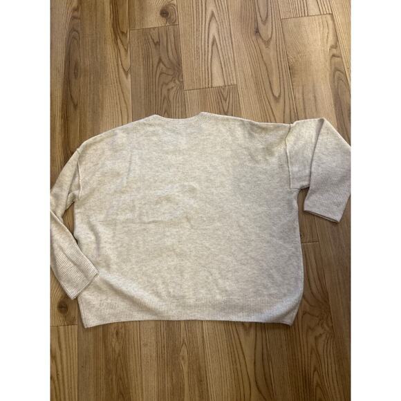 Vince Camuto Sweater Womens XLarge Oatmeal Color - Picture 5 of 5